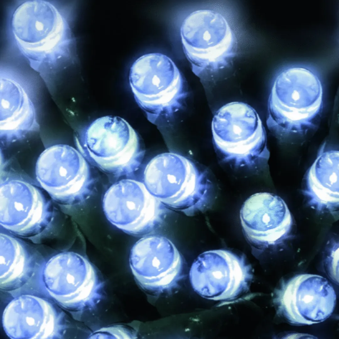 The Christmas Shop 360 Bright White LED Light Set| Electric Operated Lights