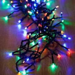 The Christmas Shop 480 Colour Cluster Lights| Electric Operated Lights
