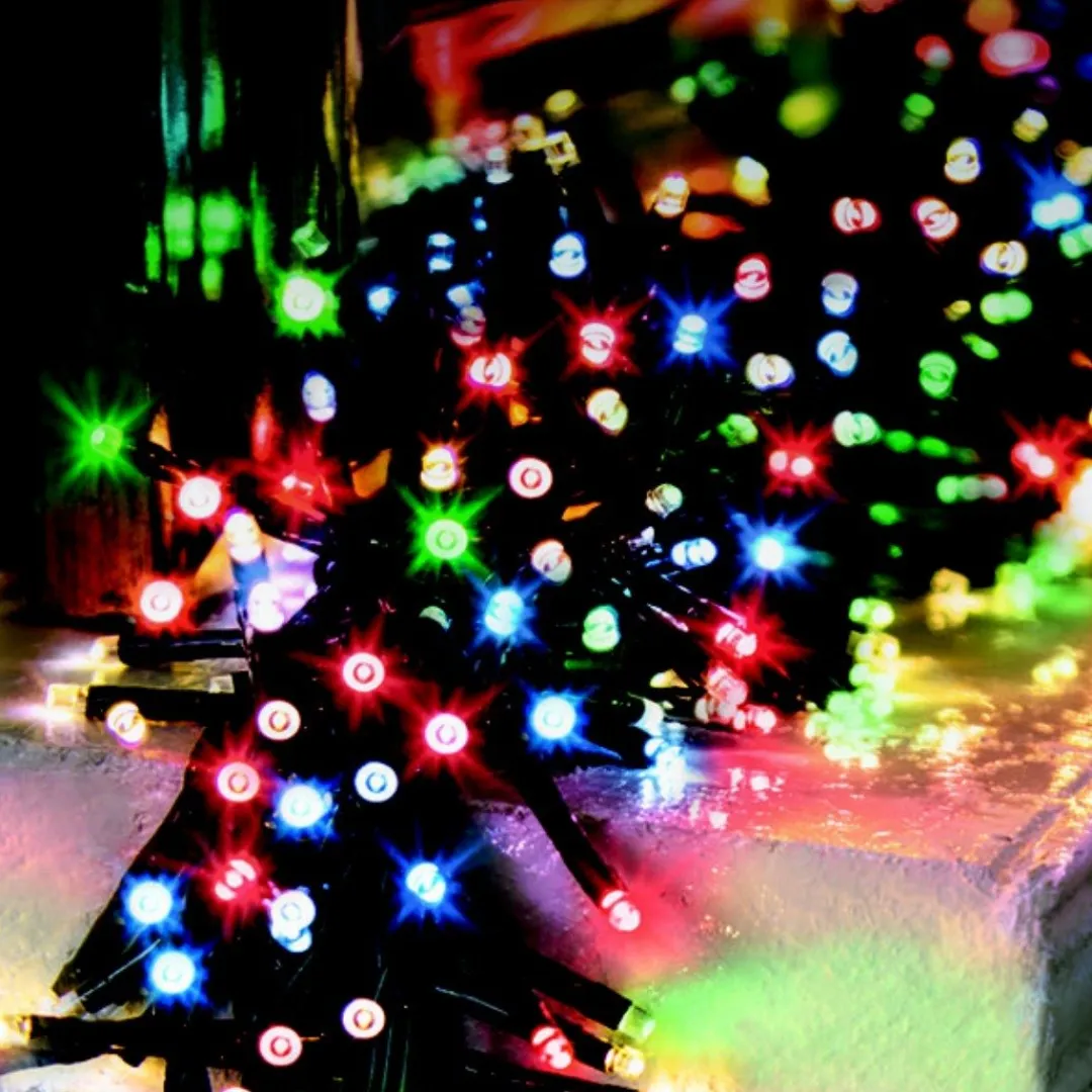 The Christmas Shop 480 Colour Cluster Lights| Electric Operated Lights