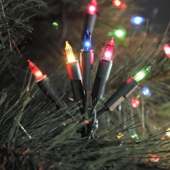 The Christmas Shop 140 Multifunction Coloured Lights| Electric Operated Lights