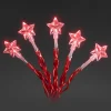 The Christmas Shop Battery Operated Red Star Lights| Battery Operated Lights