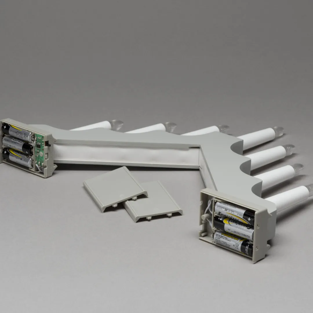 The Christmas Shop Battery Operated Welcome Light| Battery Operated Lights|Wooden Ornaments