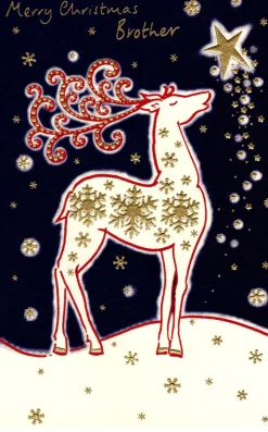 The Christmas Shop Brother Christmas Card| Cards For Relatives