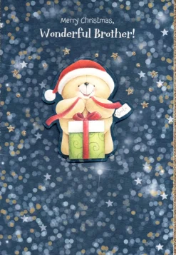 The Christmas Shop Christmas Card Brother| Cards For Relatives