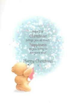 The Christmas Shop Christmas Card Daughter| Cards For Relatives