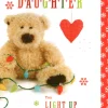 The Christmas Shop Christmas Card Daughter| Cards For Relatives