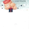 The Christmas Shop Christmas Card Great Grandad| Cards For Relatives
