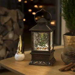 The Christmas Shop Christmas Market Water Lantern| Battery Operated Lights|Electric Operated Lights