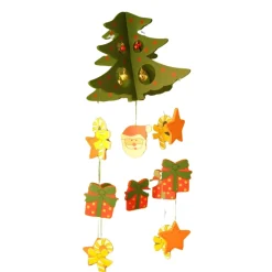 The Christmas Shop Christmas Mobile| Wooden Ornaments