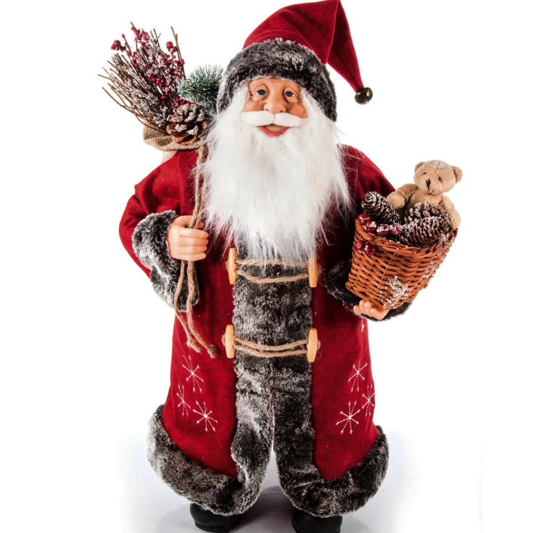 The Christmas Shop 60cm Standing Santa| Christmas Figures