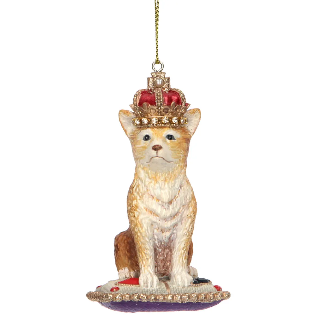 The Christmas Shop Corgi On Cushion| London|Other Colours