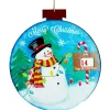 The Christmas Shop Countdown To Christmas (Snowman)| Wooden Ornaments|Advent Calendars - Card, Fabric And Wood