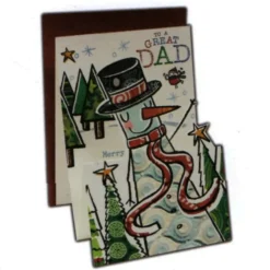 The Christmas Shop Dad Christmas Card| Cards For Relatives