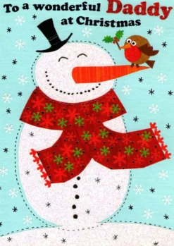 The Christmas Shop Daddy Christmas Card| Cards For Relatives