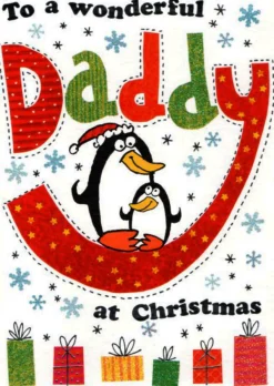 The Christmas Shop Daddy Christmas Card| Cards For Relatives