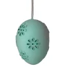 The Christmas Shop Daisy Cutout Egg - Aqua| Easter Etc.