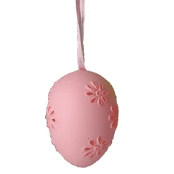 The Christmas Shop Daisy Cutout Egg - Pink| Easter Etc.
