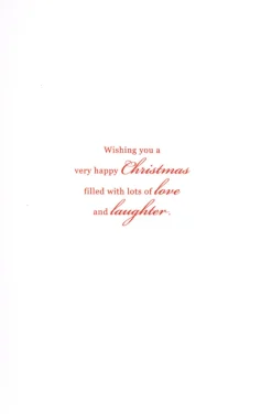 The Christmas Shop Daughter Christmas Card| Cards For Relatives