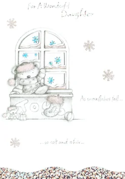 The Christmas Shop Daughter Christmas Card| Cards For Relatives