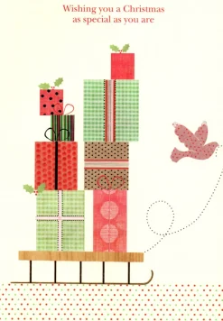 The Christmas Shop Daughter Christmas Card| Cards For Relatives