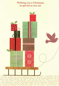 The Christmas Shop Daughter Christmas Card| Cards For Relatives