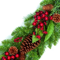 The Christmas Shop Decorated Garland| Garlands