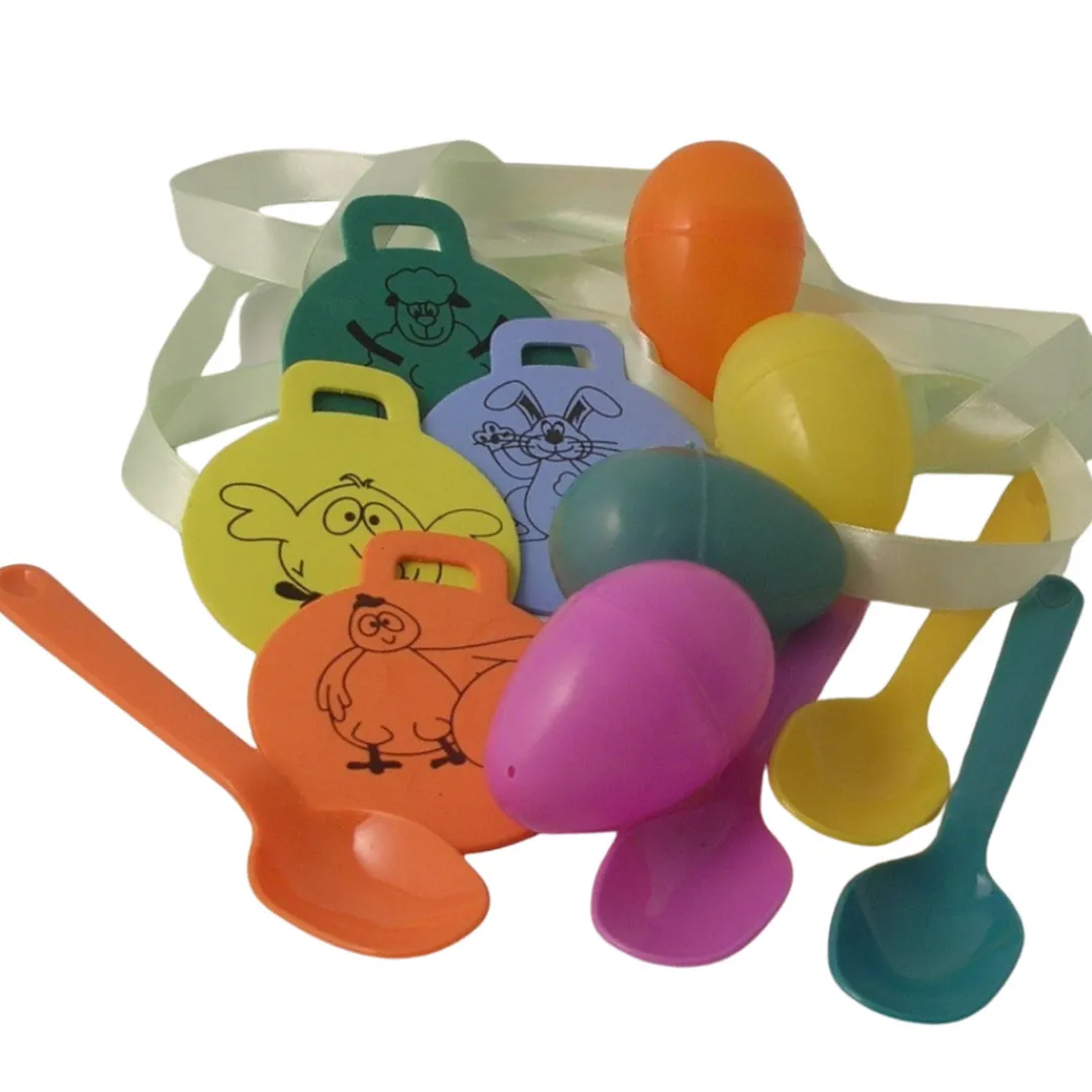 The Christmas Shop Egg And Spoon Game| Easter Etc.