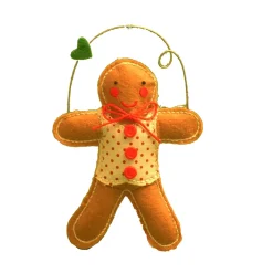 The Christmas Shop Fabric Gingerbread| Characters|Other Colours