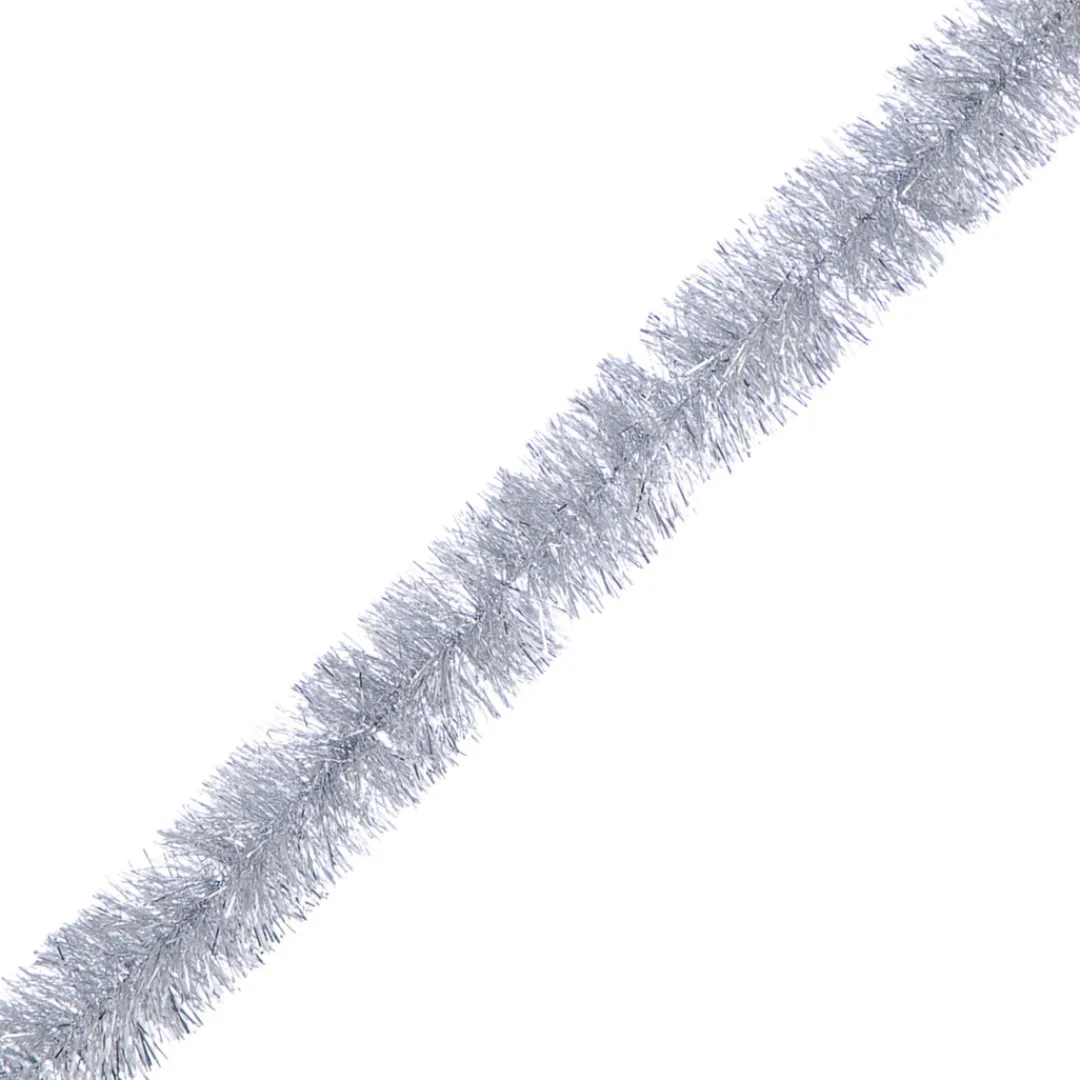 The Christmas Shop Fine Cut Silver Tinsel| Tinsel|Silver & White Theme