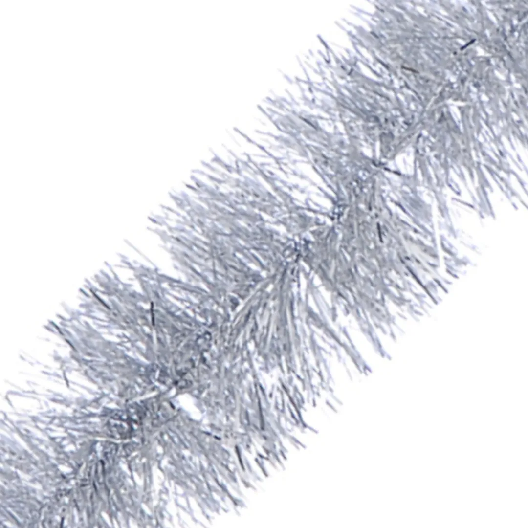 The Christmas Shop Fine Cut Silver Tinsel| Tinsel|Silver & White Theme