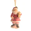 The Christmas Shop Frosted Santa With Lantern| Characters