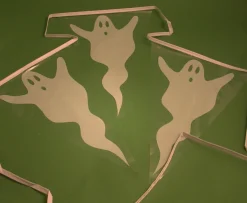 The Christmas Shop Ghost Banner| Halloween|Foil Decorations
