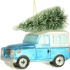 The Christmas Shop Glass Land Rover (Blue)| Other Colours|Glass