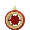 The Christmas Shop Glitter Finial| Red Theme