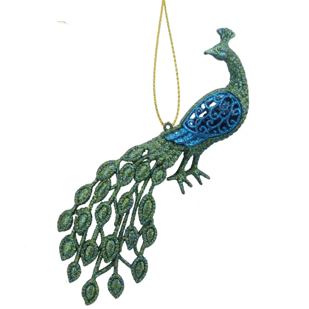 The Christmas Shop Glitter Peacock| Other Colours