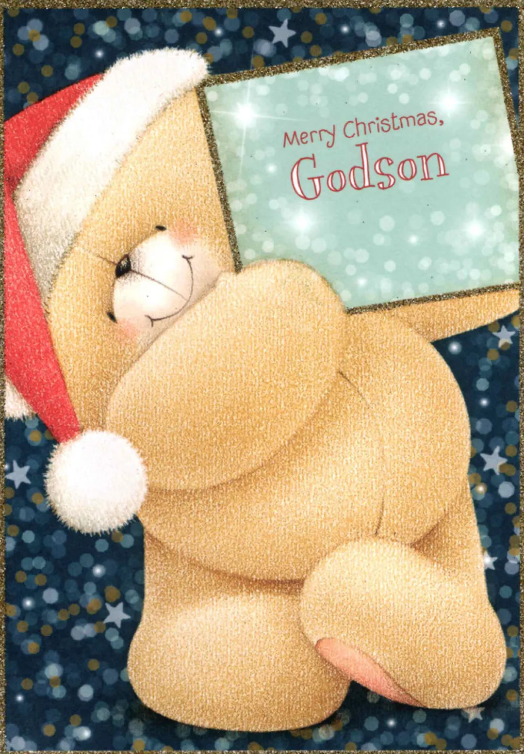 The Christmas Shop Godson Christmas Card| Cards For Relatives