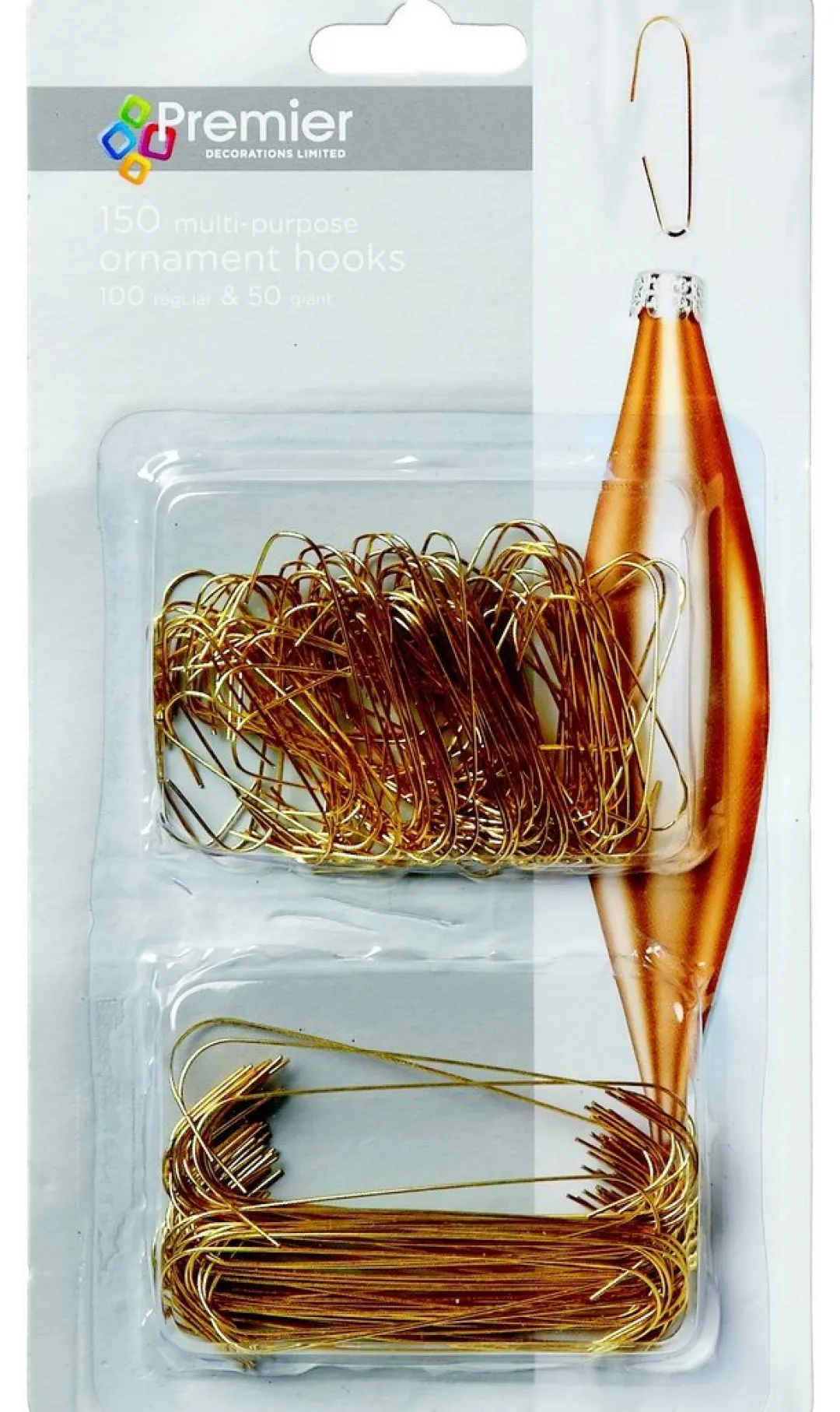 The Christmas Shop Gold Tree Hooks| Glass|Other Colours