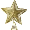 The Christmas Shop Gold Treetop Star| Treetop Stars