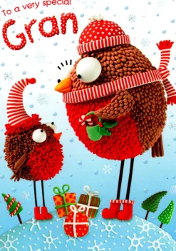 The Christmas Shop Gran Christmas Card| Cards For Relatives