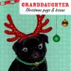 The Christmas Shop Granddaughter Christmas Card| Cards For Relatives