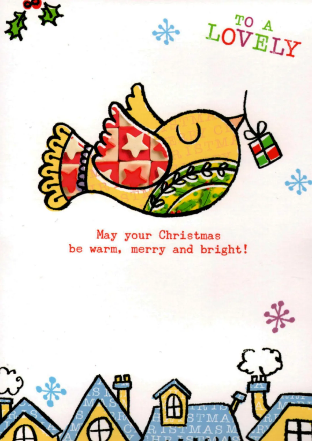 The Christmas Shop Grandma Christmas Card| Cards For Relatives