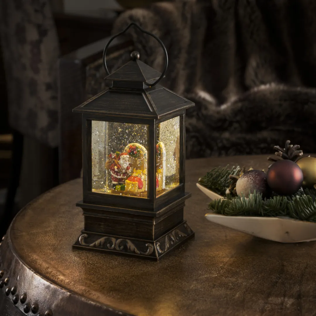 The Christmas Shop Illuminated Snowscene| Battery Operated Lights|Electric Operated Lights