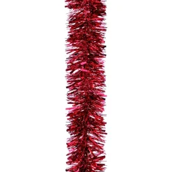 The Christmas Shop Large Chunky Red Tinsel| Tinsel|Red Theme