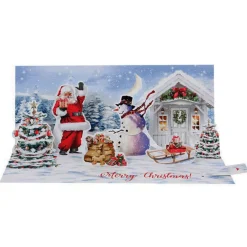 The Christmas Shop Light-up Panoramic Card| Single Cards