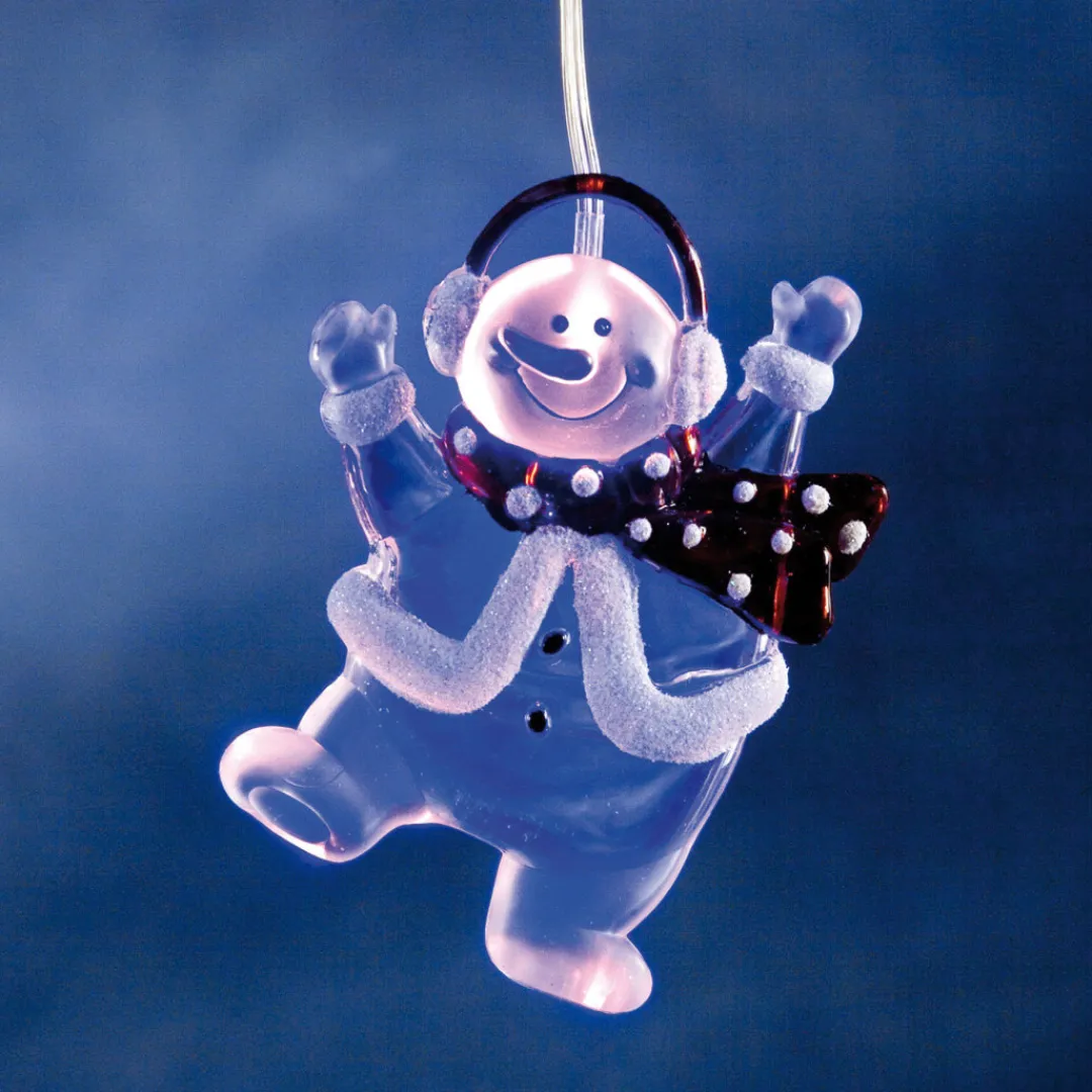 The Christmas Shop Light-up Snowman| Battery Operated Lights|Novelties