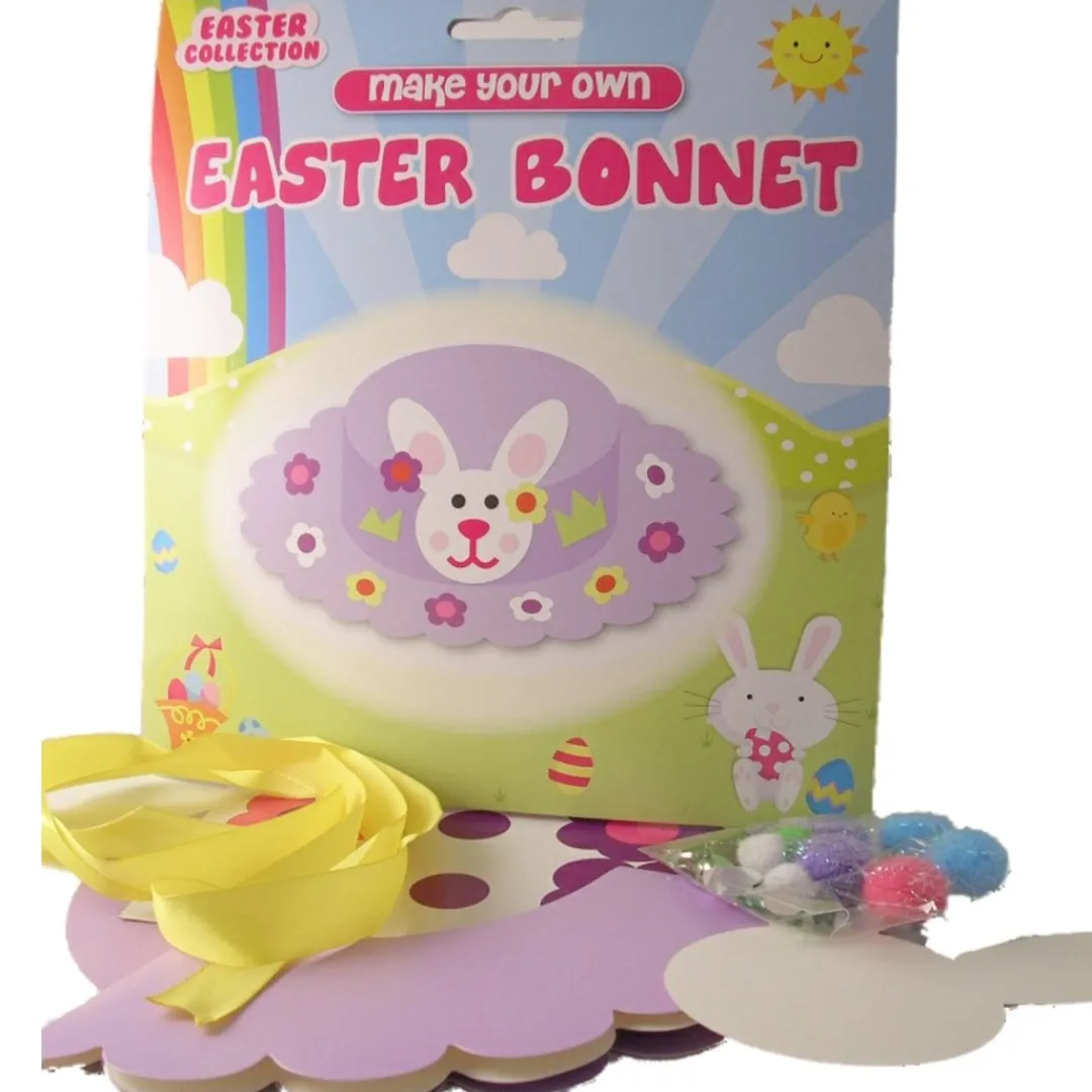 The Christmas Shop Make Your Own' Paper Bonnet| Easter Etc.