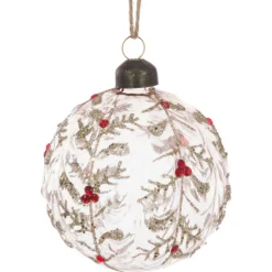 The Christmas Shop Melanie Bauble| Glass