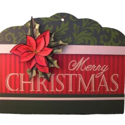 The Christmas Shop Merry Christmas Sign| Wooden Ornaments