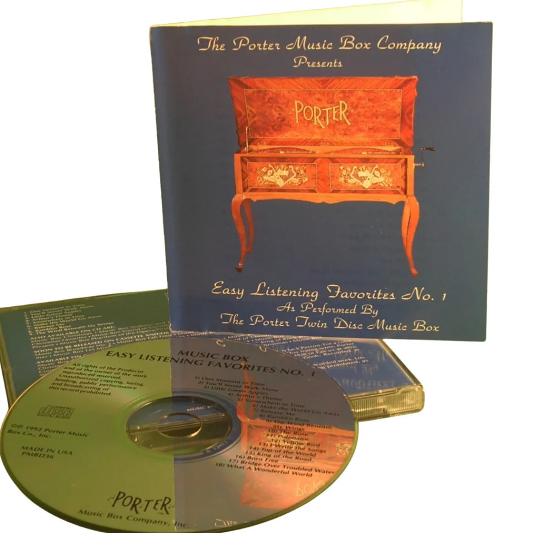 The Christmas Shop Music Box CD - Easy Listening| Music