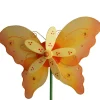 The Christmas Shop Orange Butterfly Pick| Easter Etc.